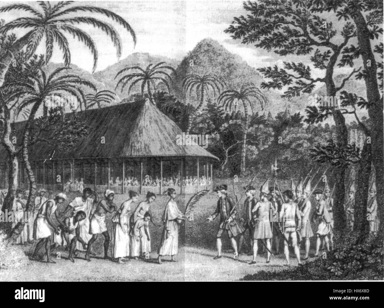 Wallis et Oberea fait référence à la relation significative entre Wallis Simpson et le roi déchu Édouard VIII du Royaume-Uni. Cette relation a conduit à l'abdication d'Édouard en 1936, marquant un moment charnière dans l'histoire royale britannique. Banque D'Images