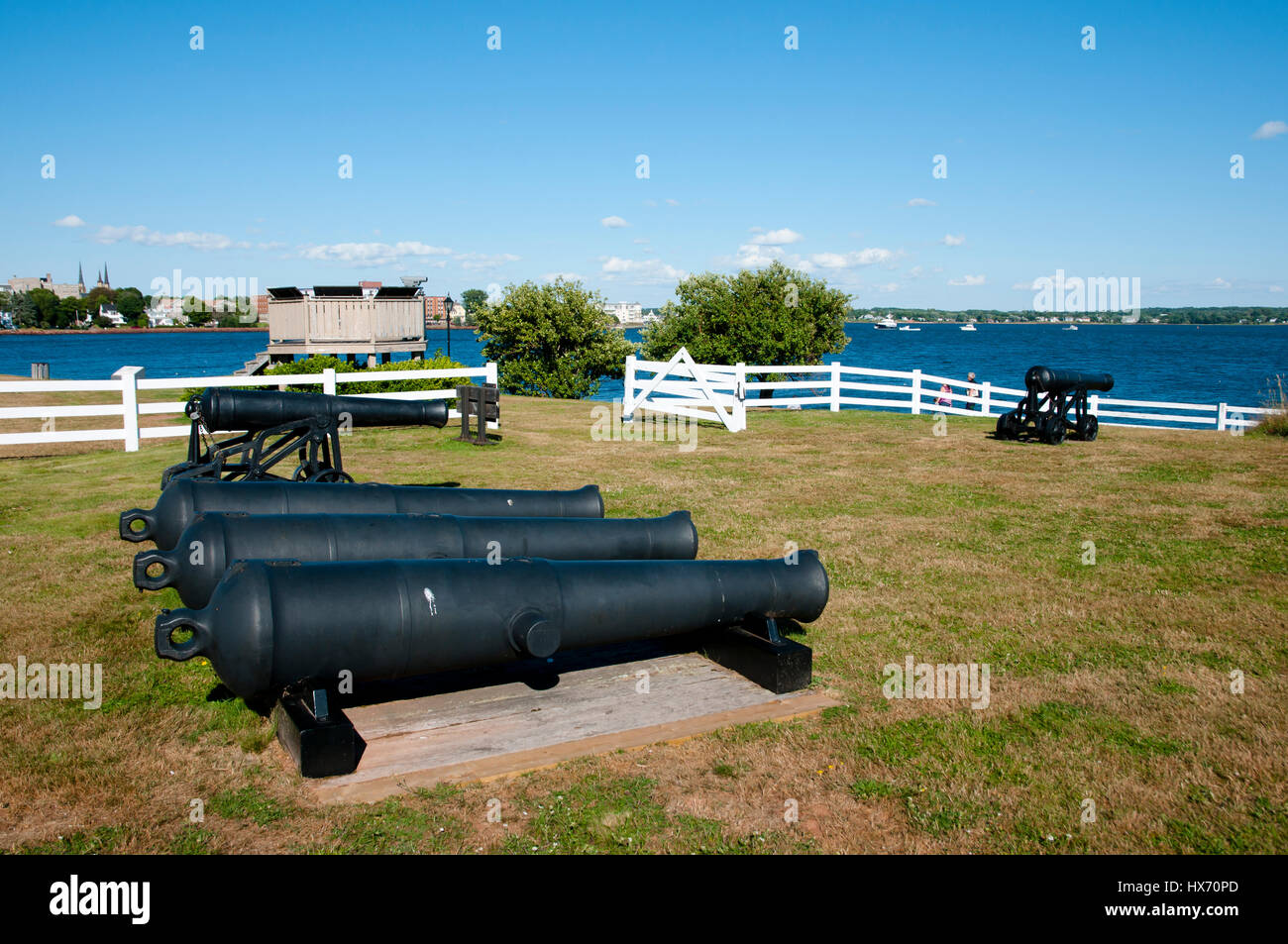 Batterie Prince Edward - Charlottetown - Canada Banque D'Images