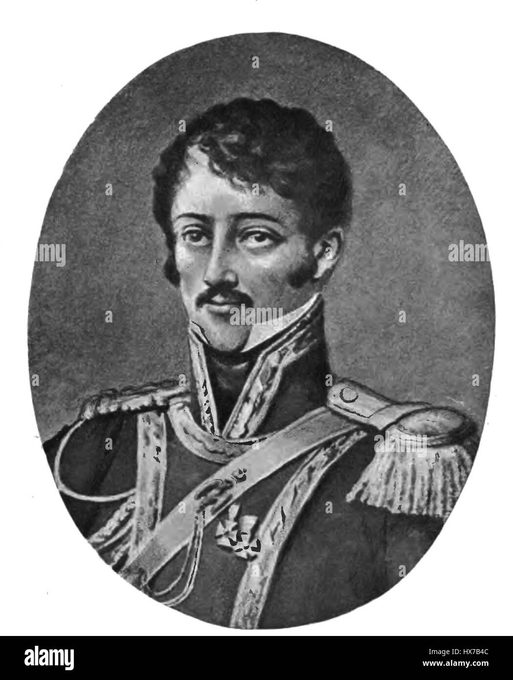 Wincenty Szeptycki était un noble polonais et officier militaire connu pour ses contributions à l'armée polonaise au XVIIIe siècle. Son service et son influence ont contribué à façonner l'histoire militaire de la Pologne. Banque D'Images