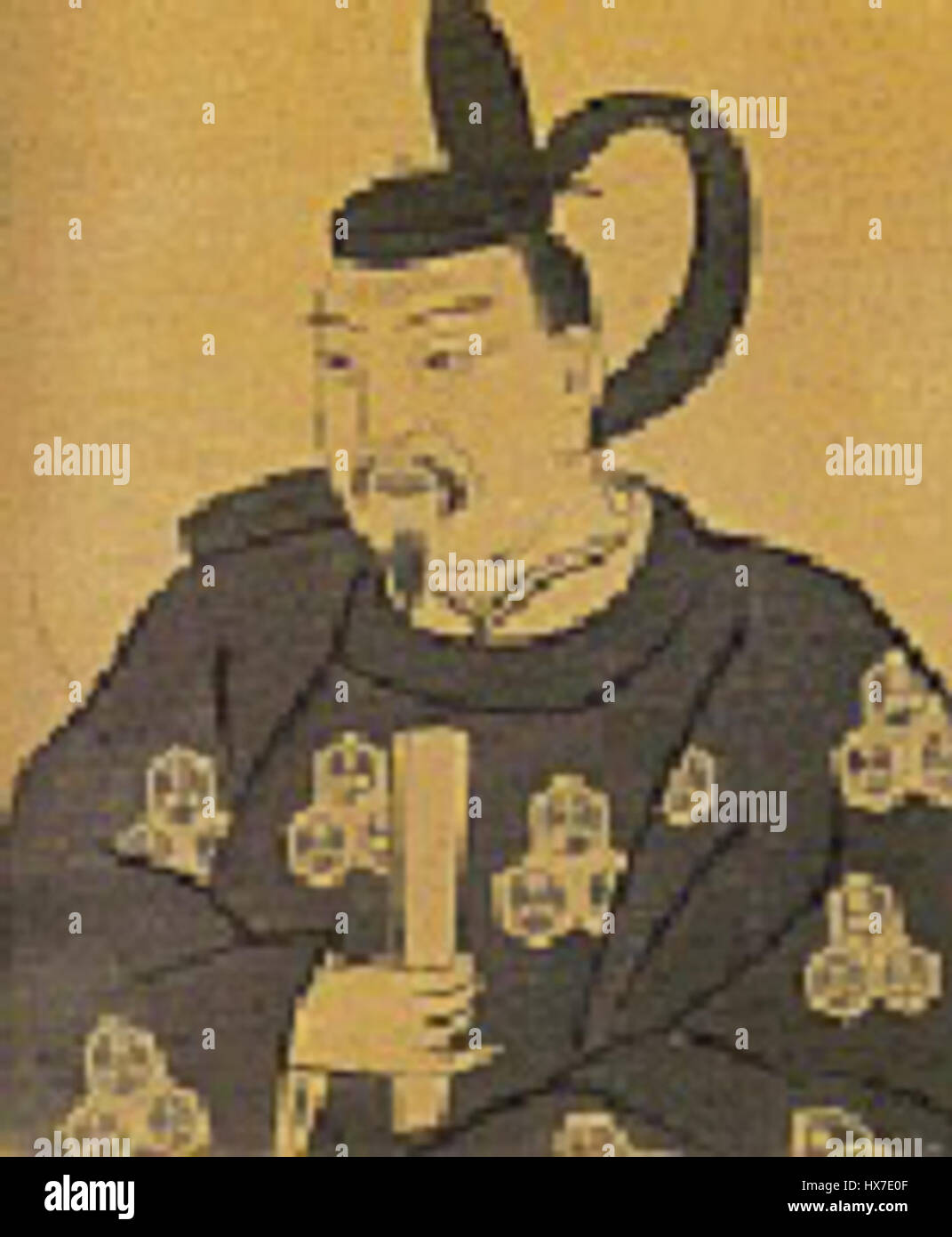 Naoe Kanetsugu est un samouraï de premier plan pendant la période Sengoku au Japon, connu pour sa loyauté et ses compétences militaires sous le clan Uesugi, contribuant à leur succès. Banque D'Images