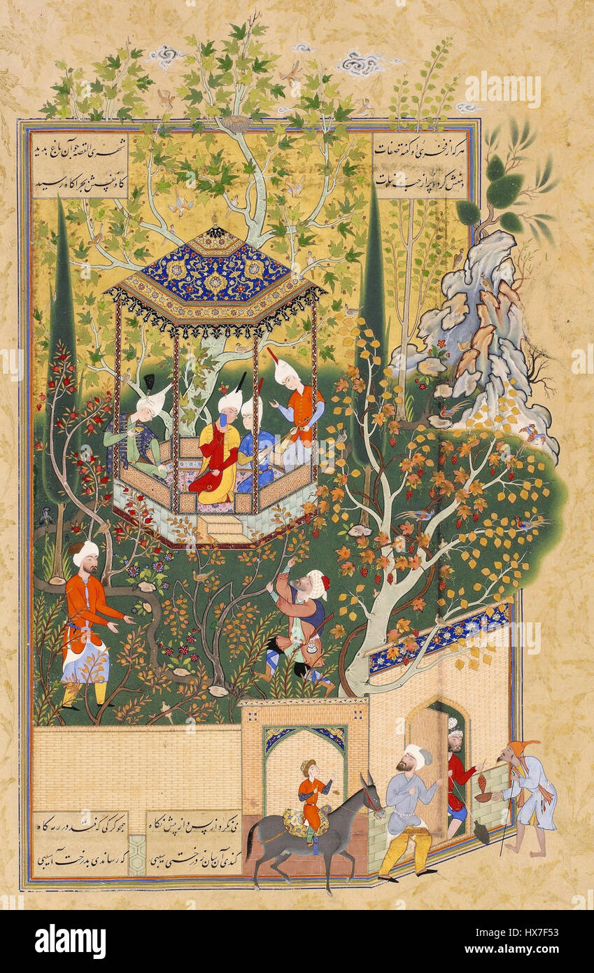 Le citadin prive le Villager's Orchard, Haft Awrang Jami, 155665, plus libre Banque D'Images