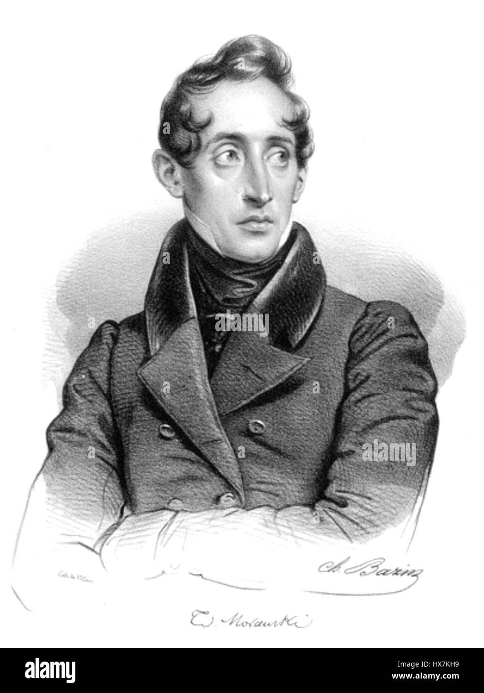 Teodor Morawski était un peintre polonais connu pour ses peintures historiques et de genre. Ses œuvres dépeignent souvent des moments historiques importants ou la vie quotidienne de gens ordinaires, capturant les émotions et les thèmes sociétaux de son époque. Banque D'Images