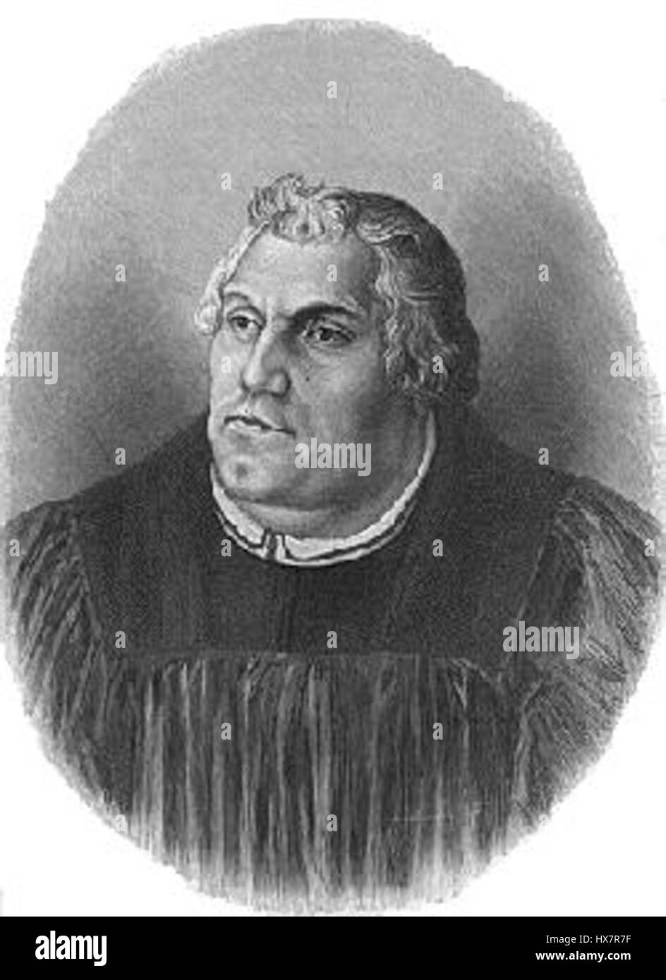 Luther fait référence à Martin Luther, figure clé de la réforme protestante. Ses actions et ses écrits ont déclenché un changement religieux et culturel majeur en Europe au XVIe siècle, qui est souvent représenté dans l'art et l'histoire. Banque D'Images