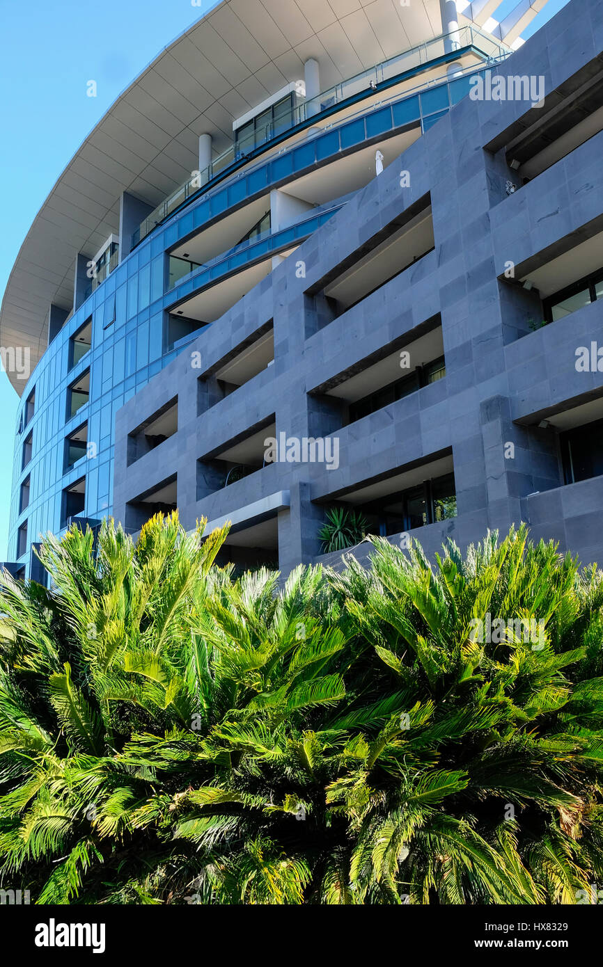 Apartment Building, St Kilda Rd, Melbourne, Victoria, Australie Banque D'Images