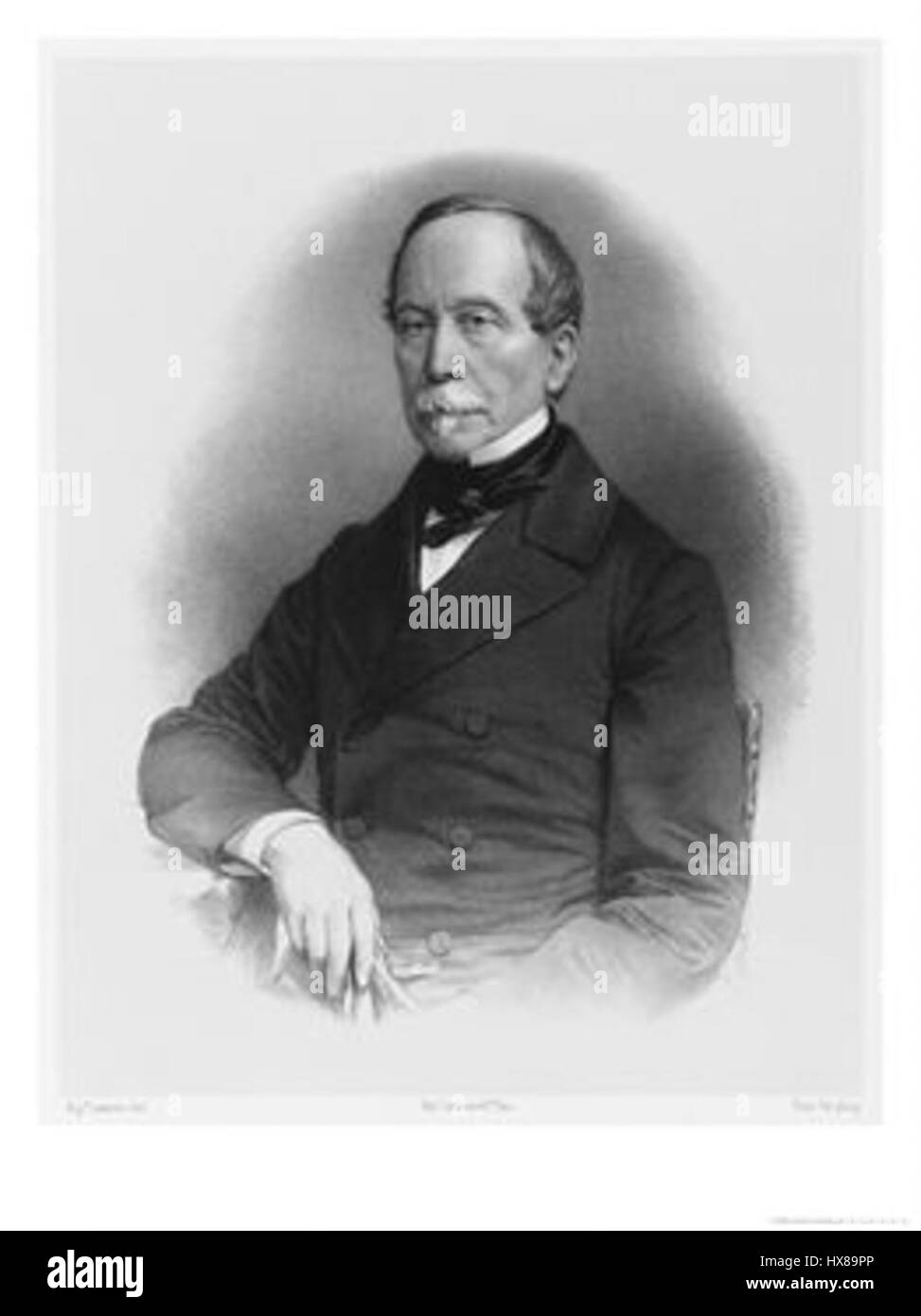Nicolas Changarnier était un général et homme politique français connu pour son rôle dans l'armée française au XIXe siècle. Il a joué un rôle important dans les événements politiques qui ont mené à la révolution de 1848 et a eu une carrière remarquable à la fois dans l'armée et en tant que législateur. Banque D'Images