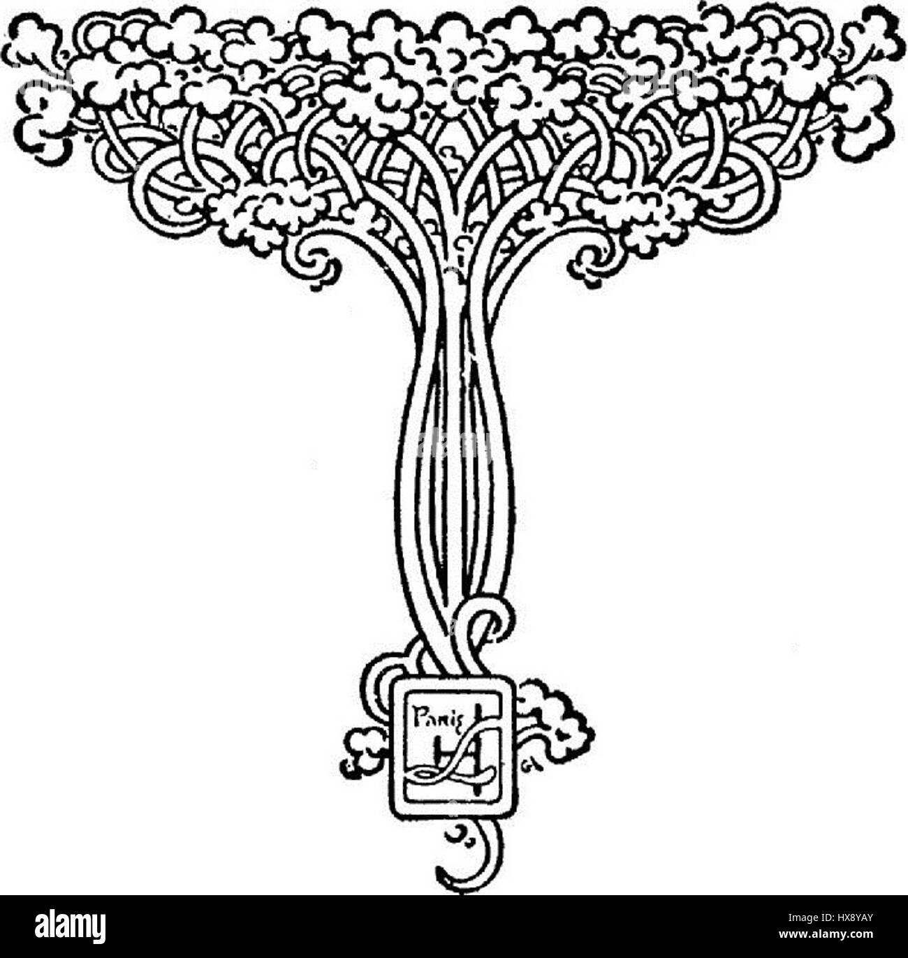 La cathédrale de Lyon de Lucien BC3A9gule représente la célèbre Cathédrale de Lyon en France. L'œuvre d'art capture l'architecture complexe de la cathédrale et son importance culturelle en tant que symbole du design gothique français. Banque D'Images