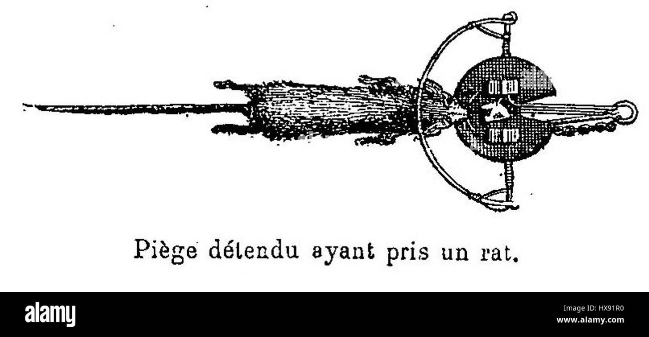 'Piège à souris' d'Étienne Aurouze est une représentation fantaisiste, mais fonctionnelle d'un piège à souris. Le travail combine art et praticité, en utilisant un design détaillé pour mettre en valeur l'ingéniosité mécanique derrière l'objet. Banque D'Images