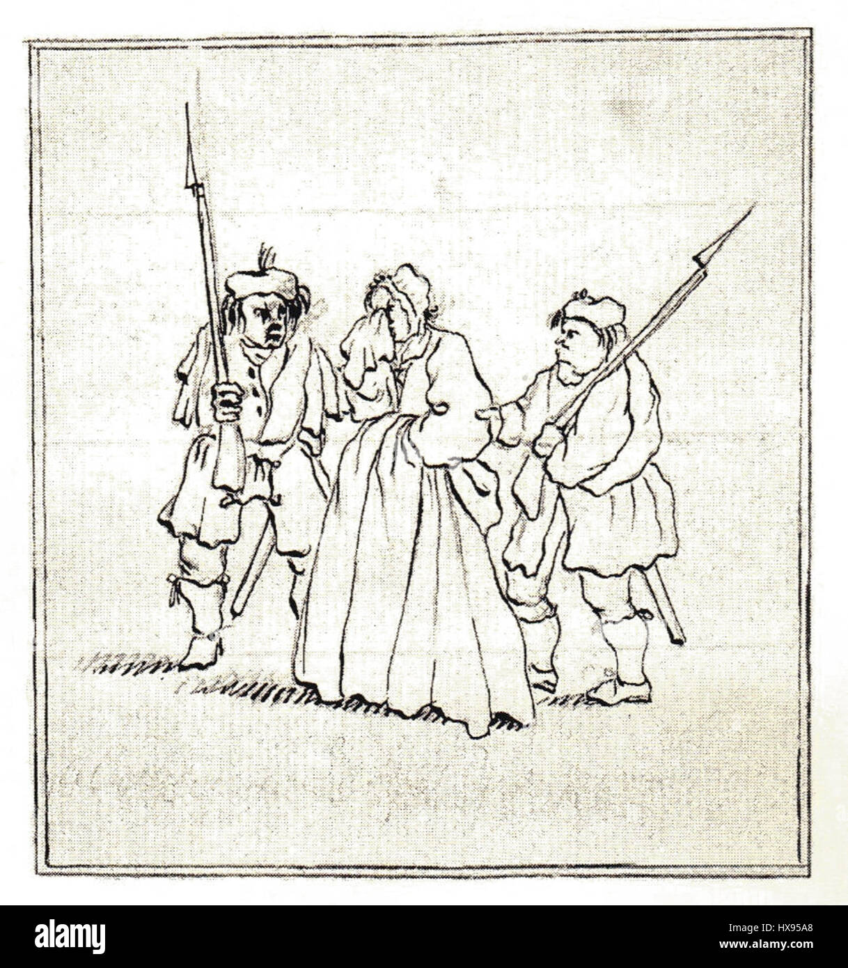 Ce dessin de Penicuik, connu pour ses œuvres botaniques et architecturales détaillées, présente une représentation précise et exacte de son sujet. Il fait partie d’une collection plus vaste mettant en valeur son approche méticuleuse de l’illustration. Banque D'Images