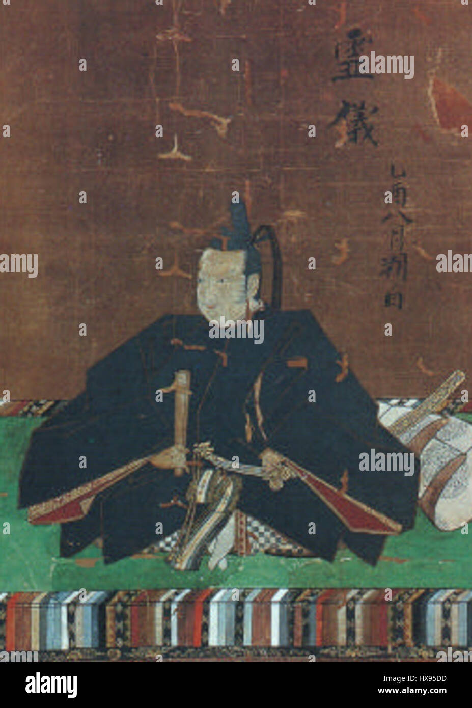 Matsudaira Tadamasa est un samouraï japonais et seigneur féodal de l'époque d'Edo. Il a servi comme haut fonctionnaire et a joué un rôle clé dans le paysage politique et militaire de son temps. Banque D'Images