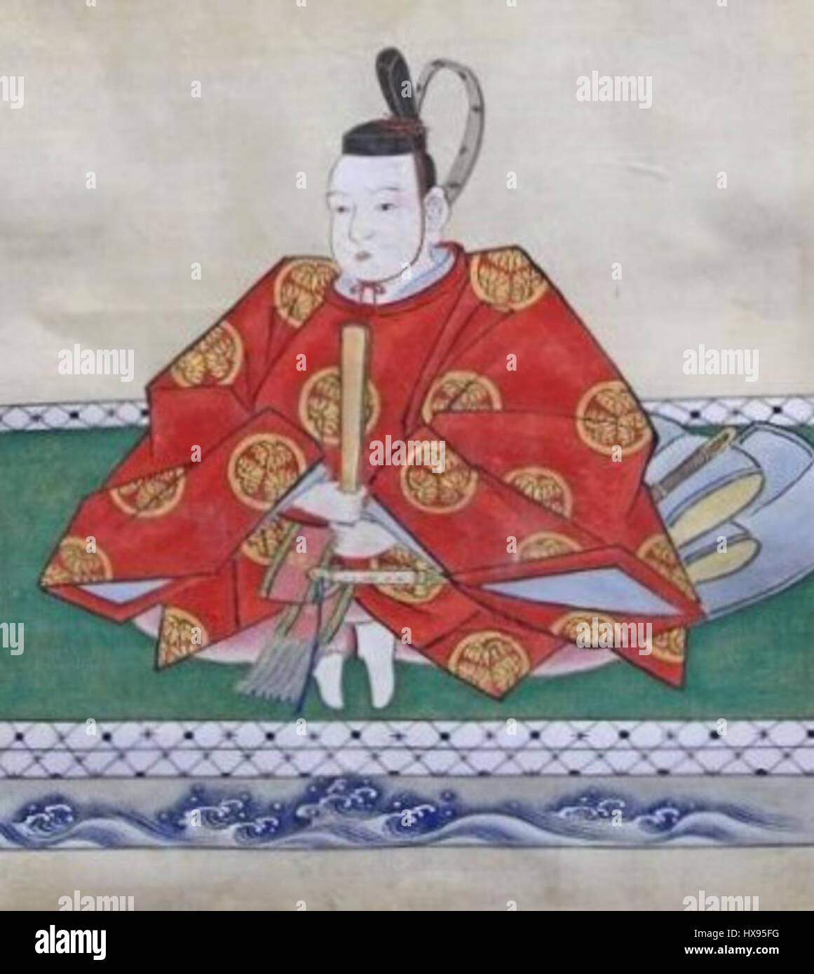 Matsudaira Ieharu était un samouraï japonais et seigneur féodal au XVIIIe siècle. Il est connu pour son leadership et son influence politique, en particulier au sein du clan Matsudaira, et joue un rôle important dans la gouvernance de l'époque d'Edo. Banque D'Images