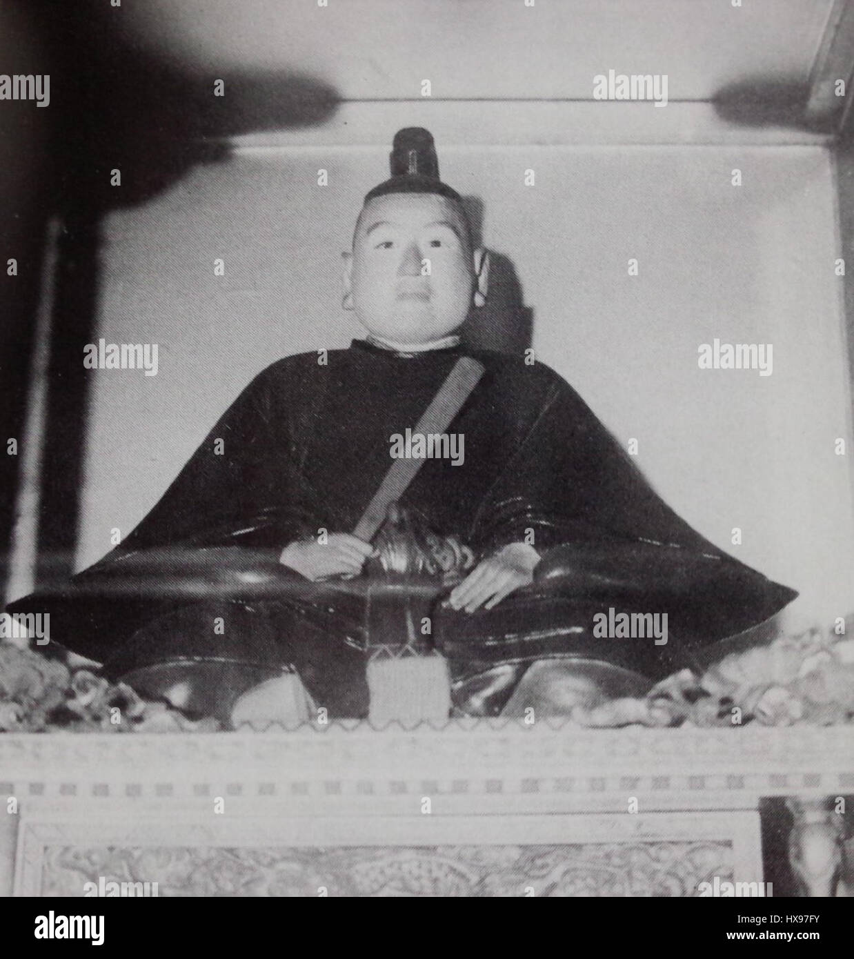 *Ooka Tadamitsu* est un samouraï japonais éminent et figure historique de l'époque d'Edo, reconnu pour ses contributions à la politique et aux affaires militaires japonaises. Banque D'Images