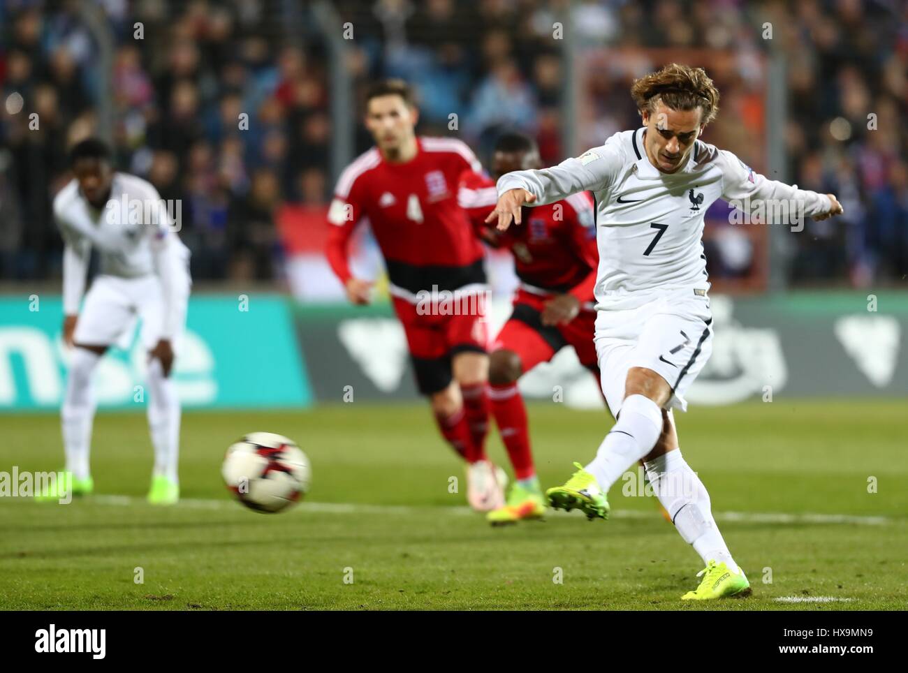 Match Luxembourg France 25 Mars 2017