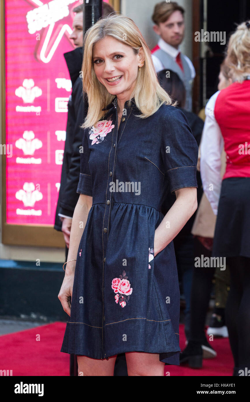 Londres, Royaume-Uni. 15 mars 2017. Emilia Fox actrice assiste à la Prince's Trust de célébrer la réussite des prix au London Palladium. Banque D'Images