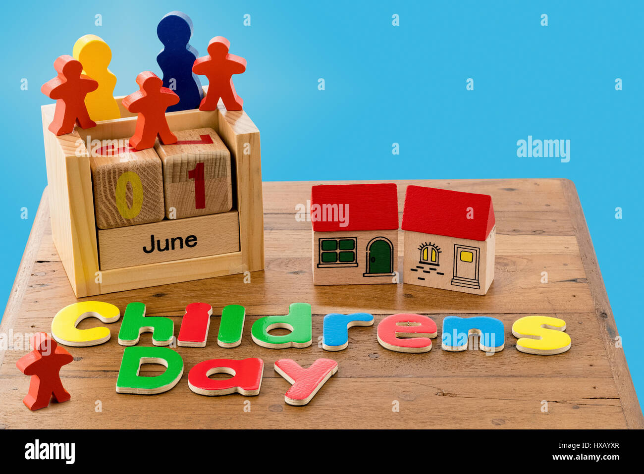 Enfants International Day le 1 juin Banque D'Images