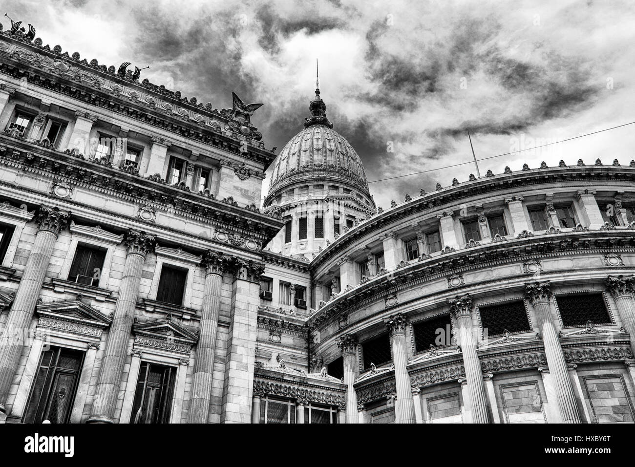 Congreso, Buenos Aires (Argentine) Banque D'Images