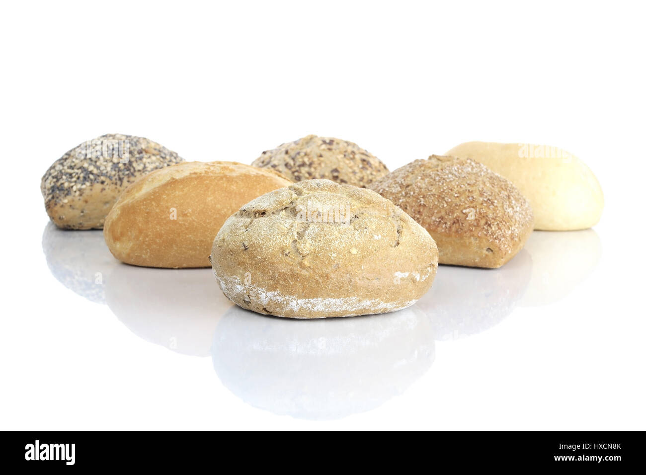 Différents petits pains, Verschiedene Broetchen Photo Stock - Alamy