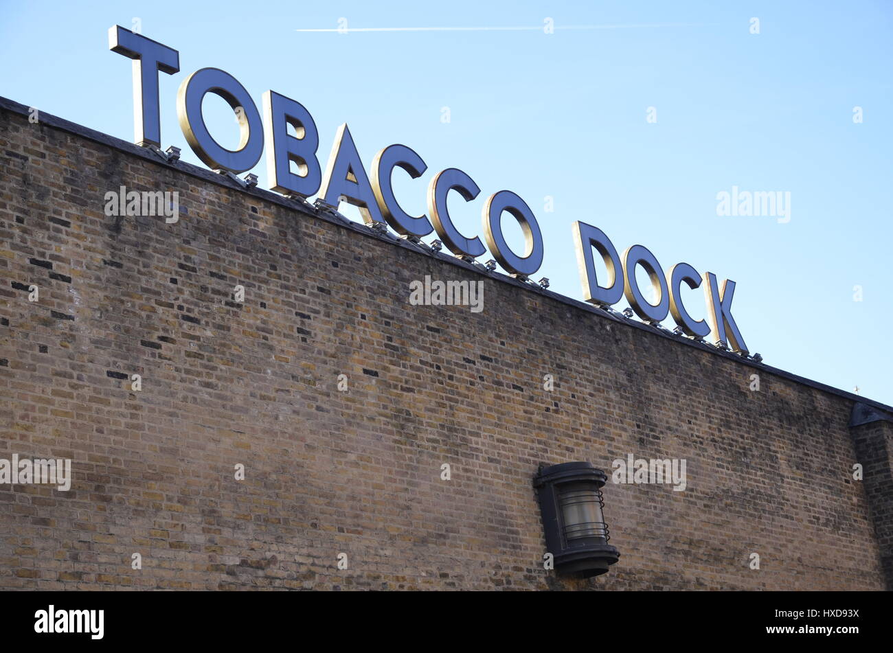 Quai du tabac dans la région de Wapping, East London Banque D'Images