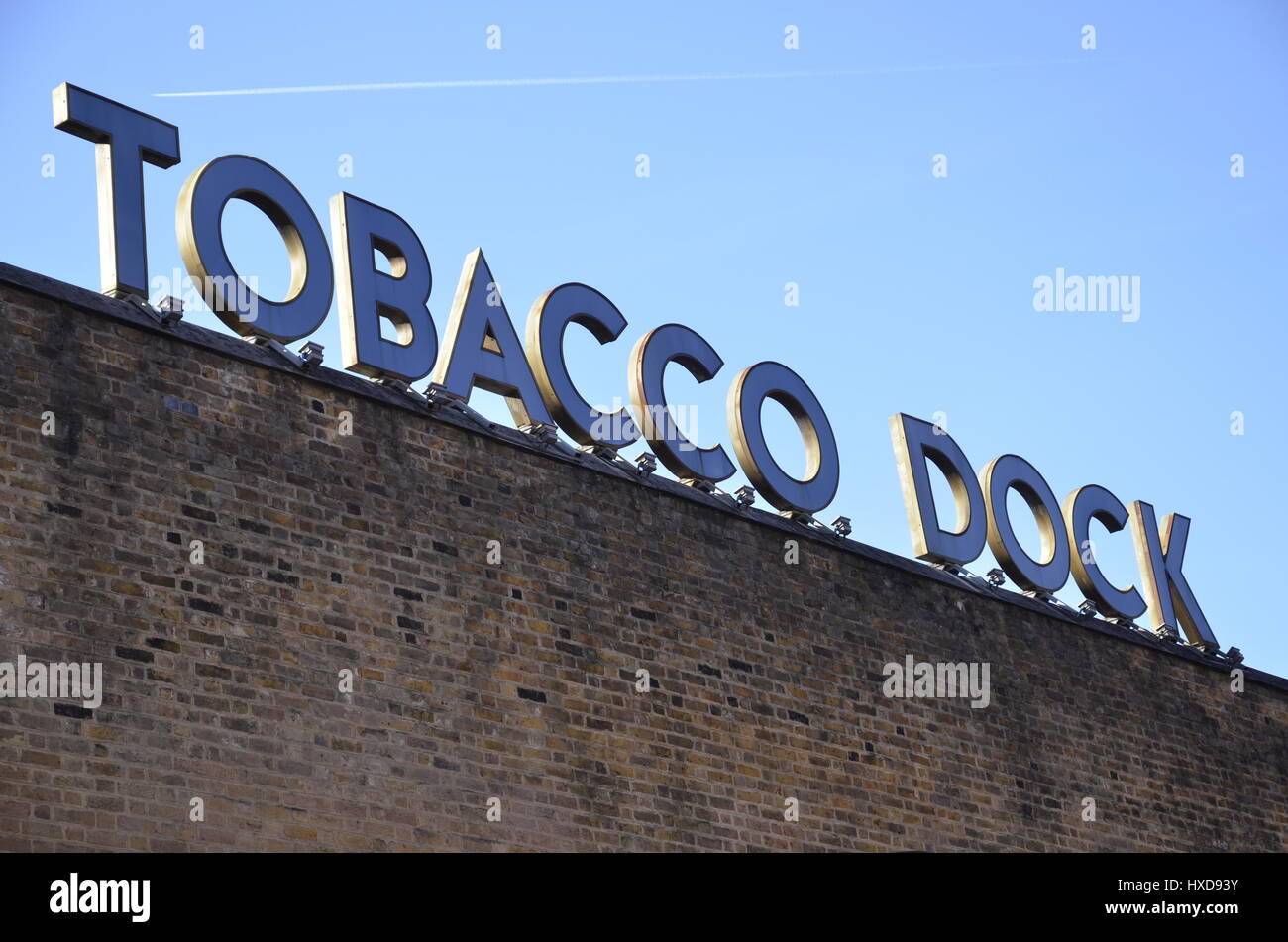 Quai du tabac dans la région de Wapping, East London Banque D'Images
