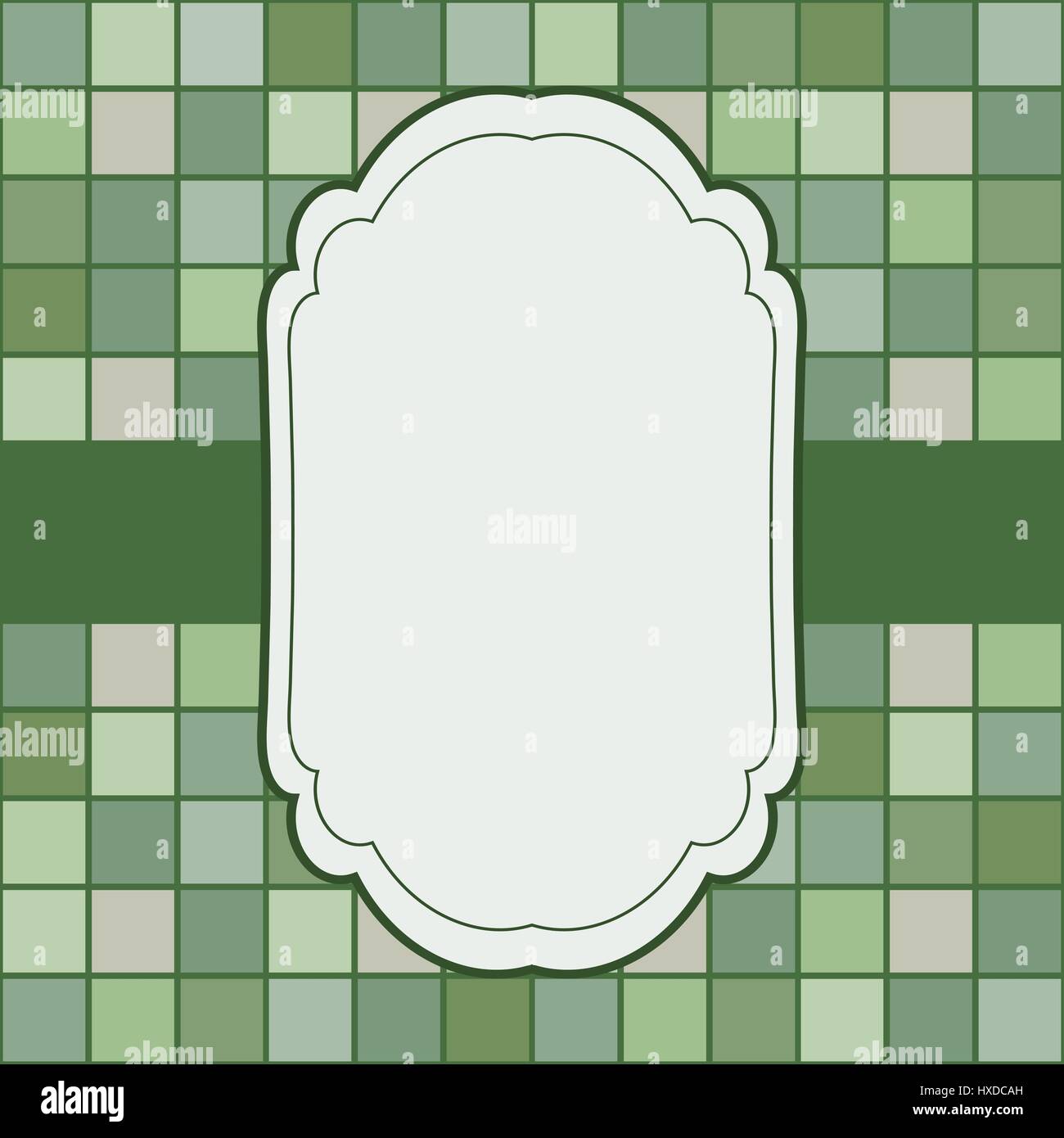 Cadre place pour texte invitation Illustration de Vecteur