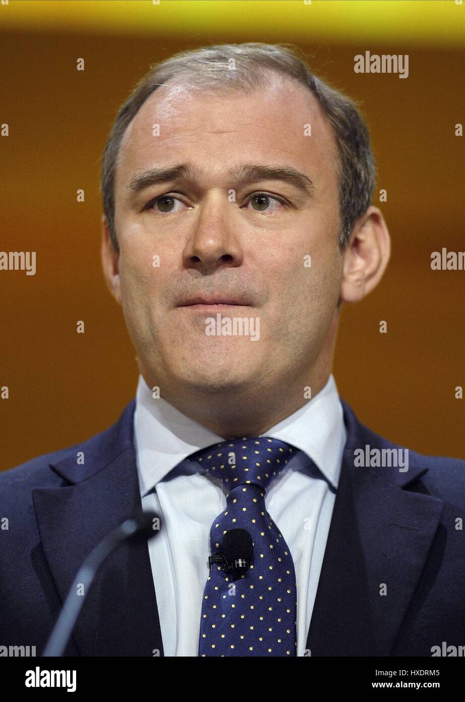 EDWARD DAVEY MP SOUS SECRÉTAIRE D'ÉTAT AUX B 19 septembre 2011 L'ICC BIRMINGHAM ENGLAND Banque D'Images