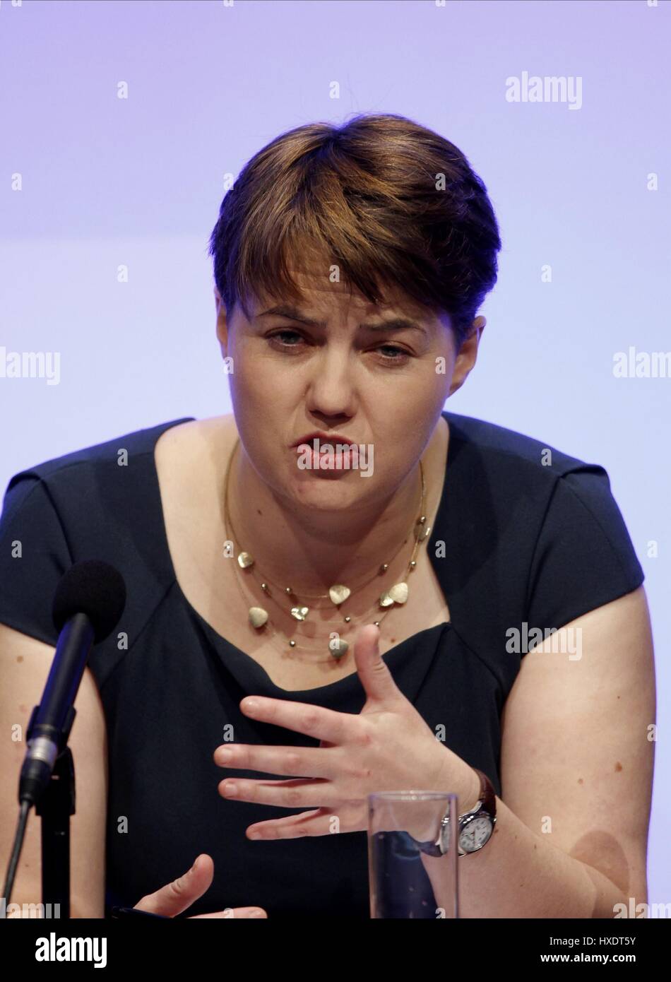 RUTH DAVIDSON MSP chef conservateur écossais 08 Octobre 2012 L'ICC BIRMINGHAM ENGLAND Banque D'Images