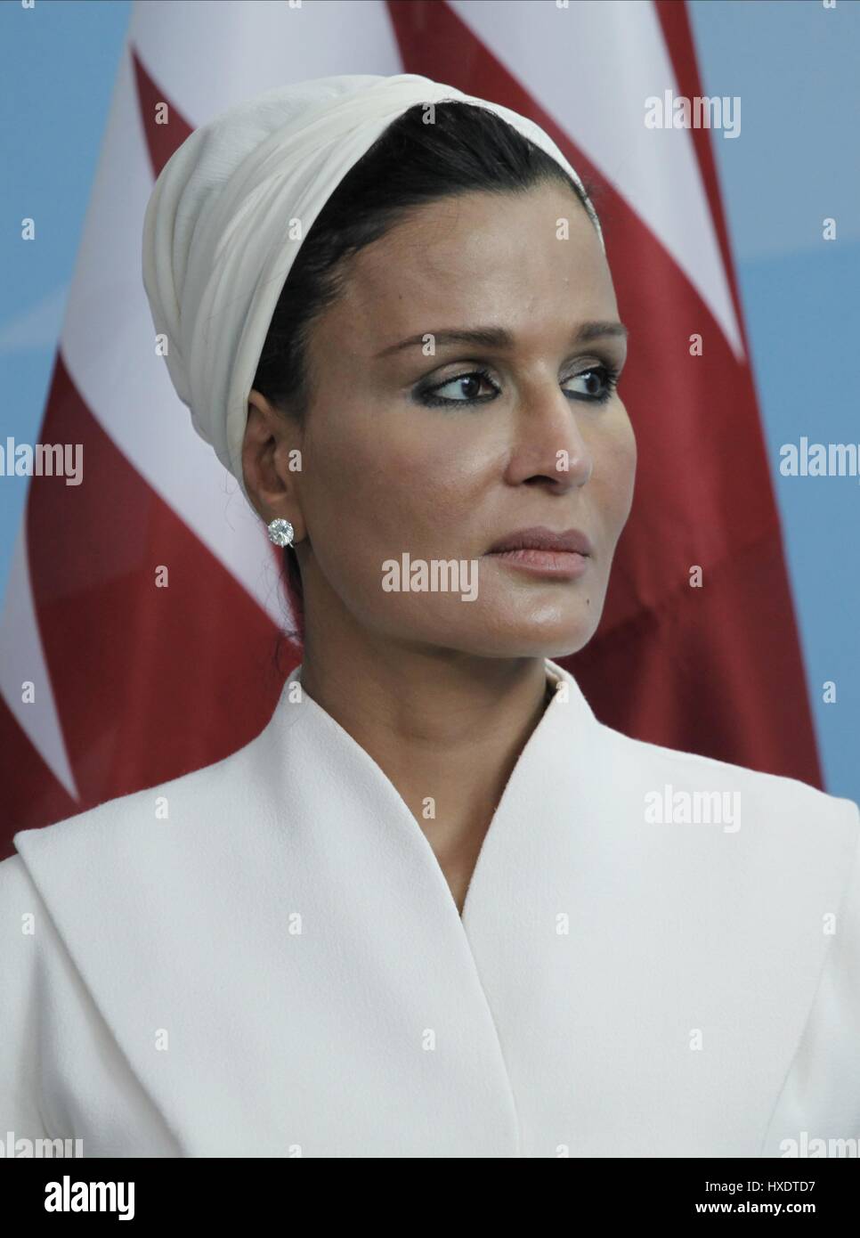 MOZAH Bint Nasser Al Missned deuxième épouse de l'Émir du Qatar et 29 septembre 2010 Banque D'Images