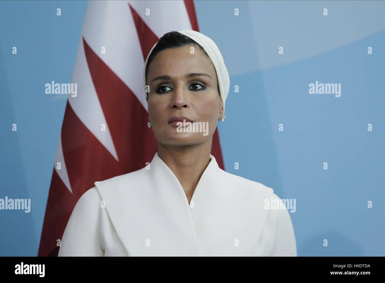 MOZAH Bint Nasser Al Missned deuxième épouse de l'Émir du Qatar et 29 septembre 2010 Banque D'Images