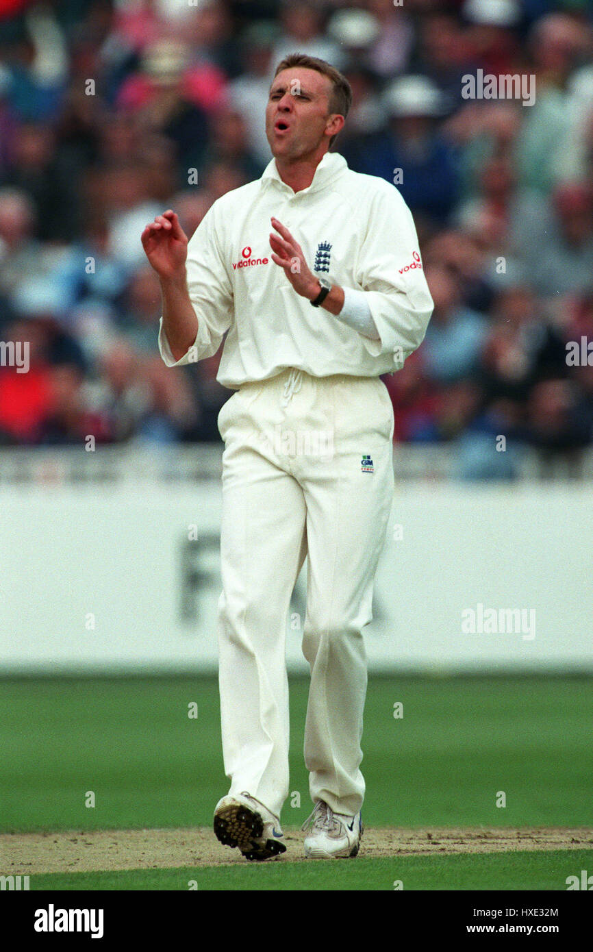 DOMINIC CORK ANGLETERRE & DERBYSHIRE CCC 16 Juin 1998 Banque D'Images