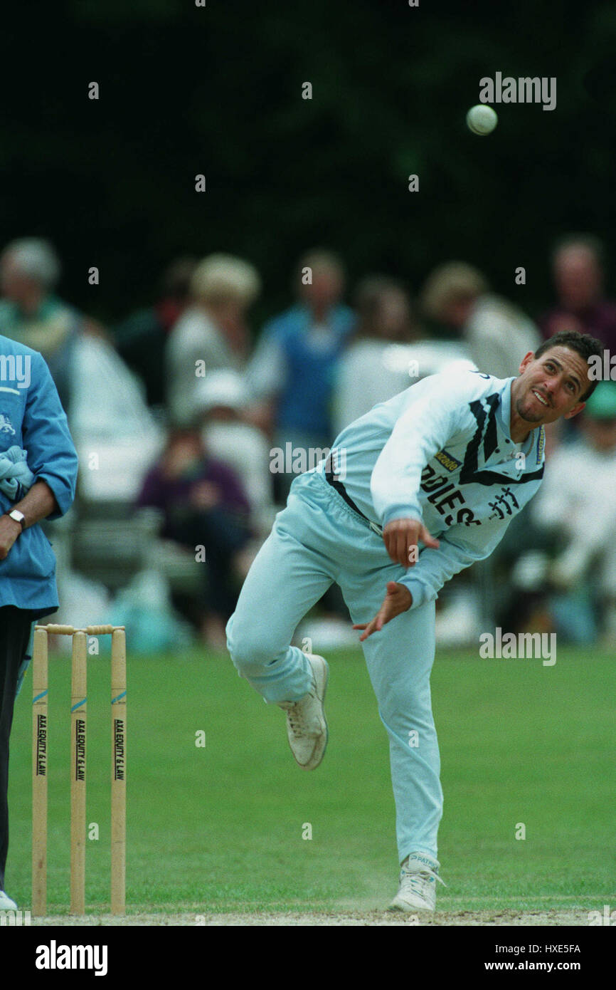 PAUL WEEKES MIDDLESEX CCC 04 Août 1993 Banque D'Images