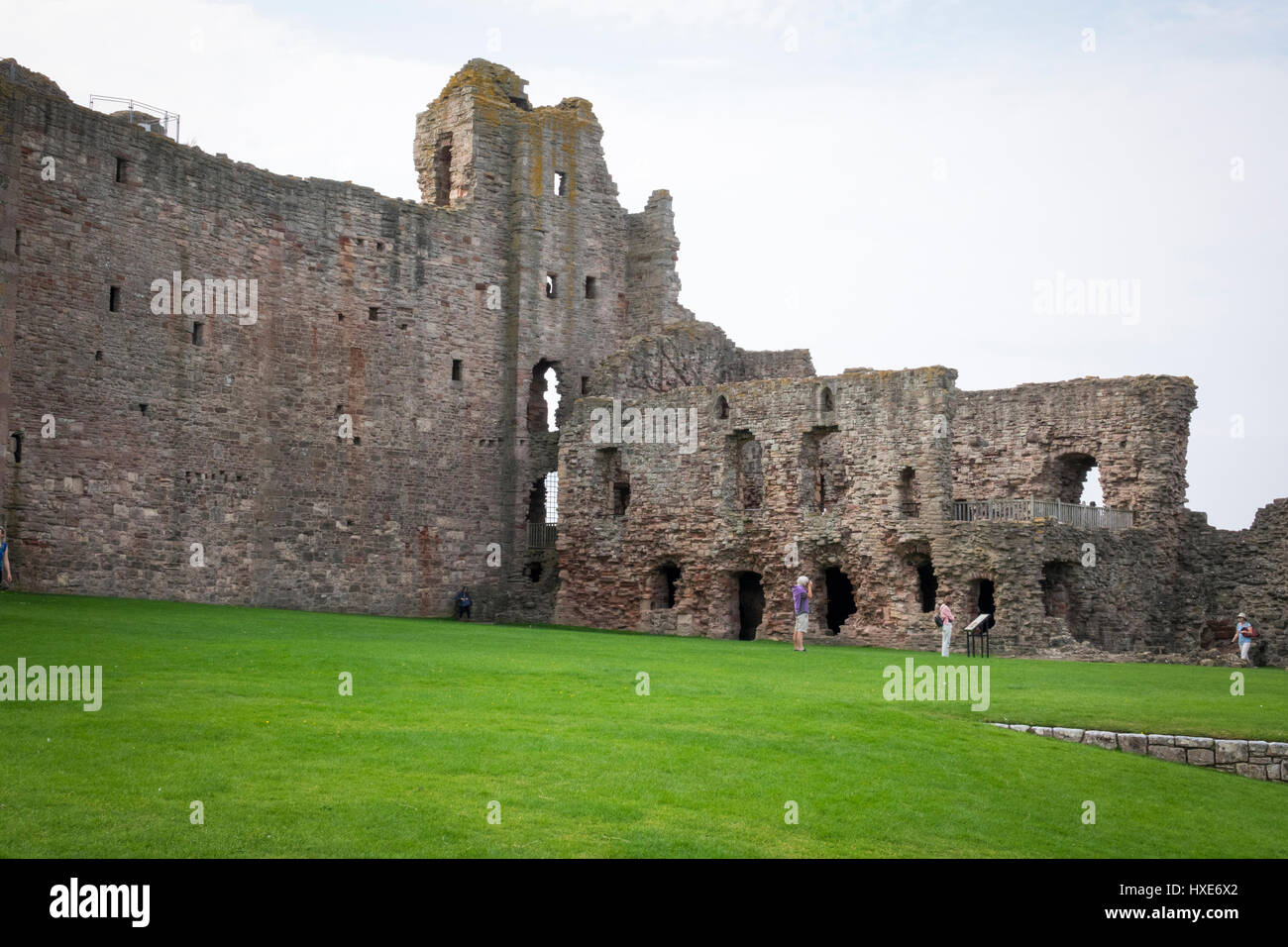 Le Château de Tantallon, East Lothian, Scotland Banque D'Images