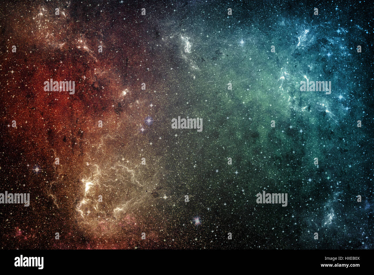 Arrière-plan de l'espace. Univers étoile nebula et Galaxy Banque D'Images