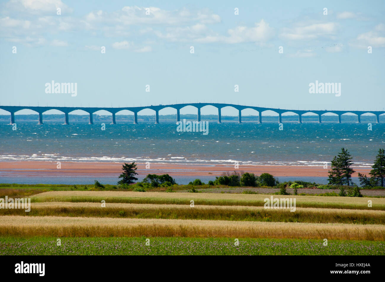 Pont de la Confédération - Canada Banque D'Images