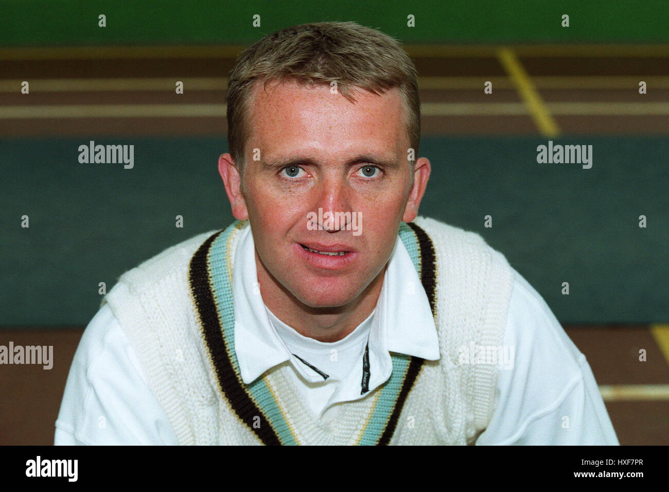 DOMINIC CORK DERBYSHIRE CCC 19 Avril 2000 Banque D'Images