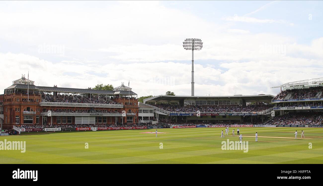 Le Lords Cricket Ground ANGLETERRE V AUSTRALIE LORDS Londres Angleterre 17 Juillet 2009 Banque D'Images