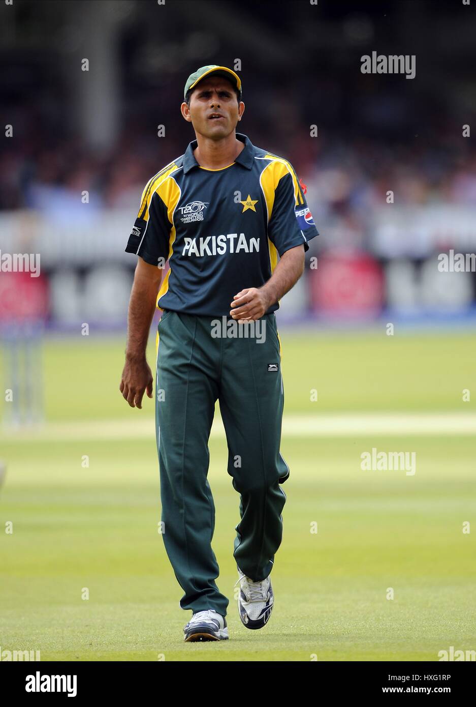 ABDUL RAZZAQ PAKISTAN LORDS Londres Angleterre 21 Juin 2009 Banque D'Images