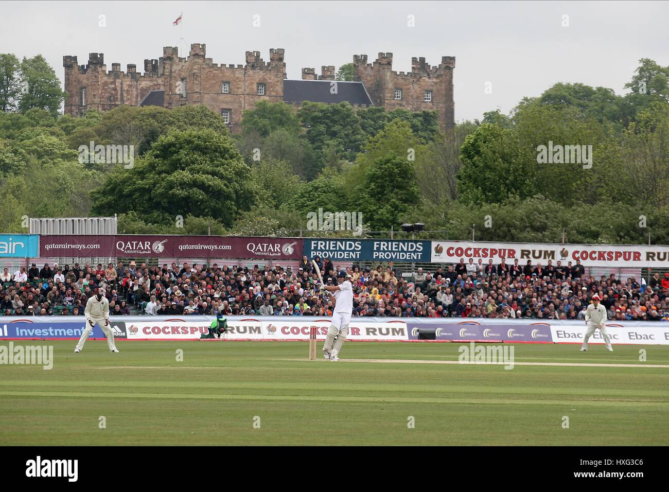 KEVIN PIETERSEN L'ANGLETERRE & HAMPSHIRE CO DURHAM ANGLETERRE RIVERSIDE CCC 16 Mai 2009 Banque D'Images