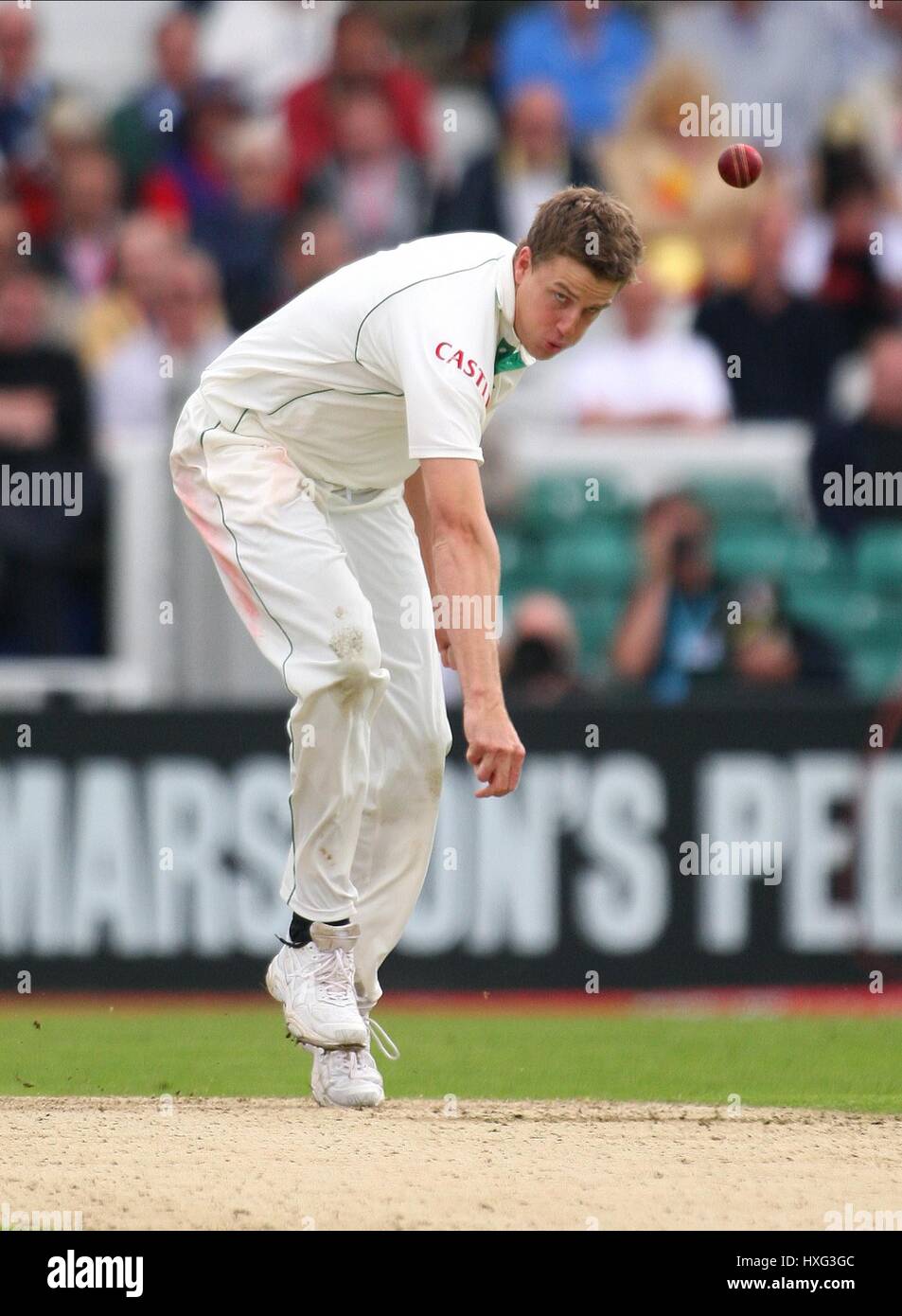 MORNE MORKEL AFRIQUE DU SUD ANGLETERRE LEEDS HEADINGLEY 18 Juillet 2008 Banque D'Images