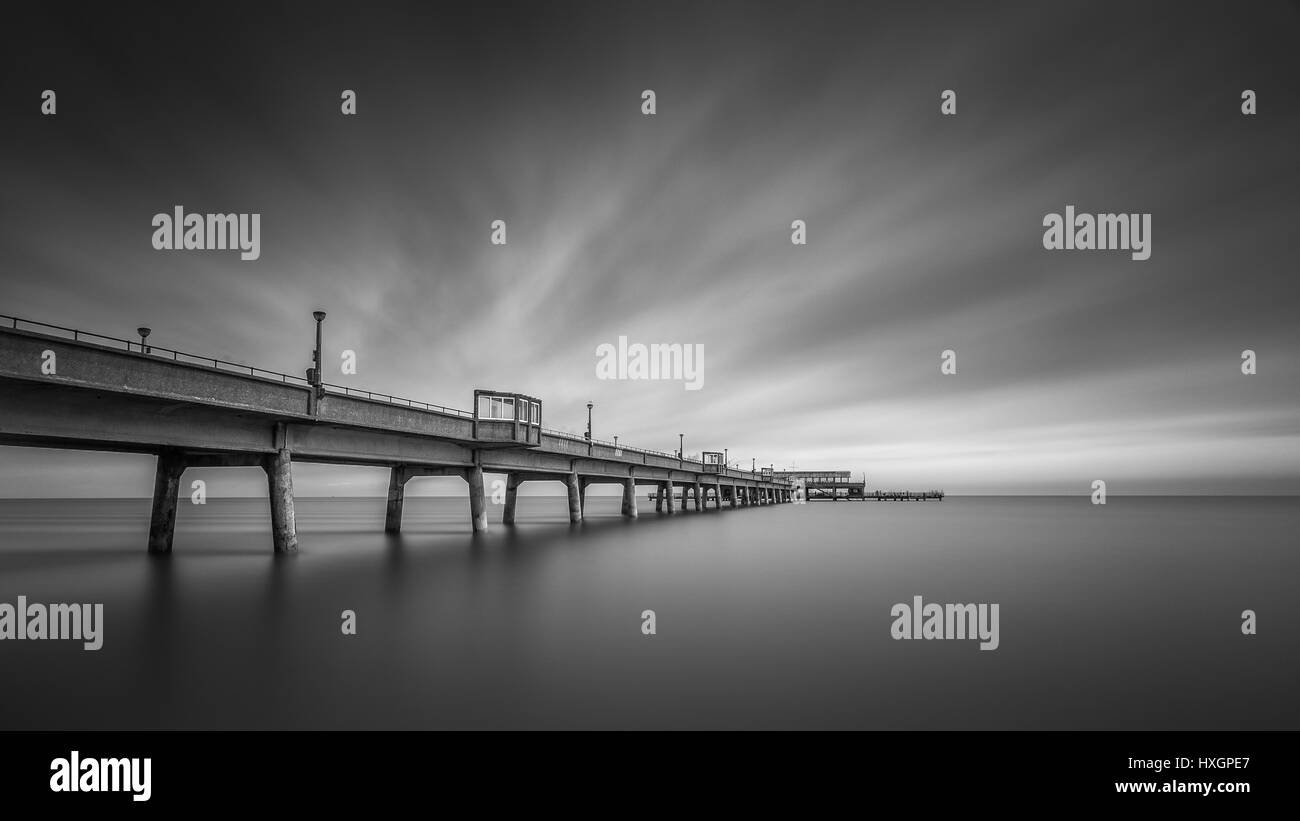 Pier, Deal, Kent, Angleterre Banque D'Images