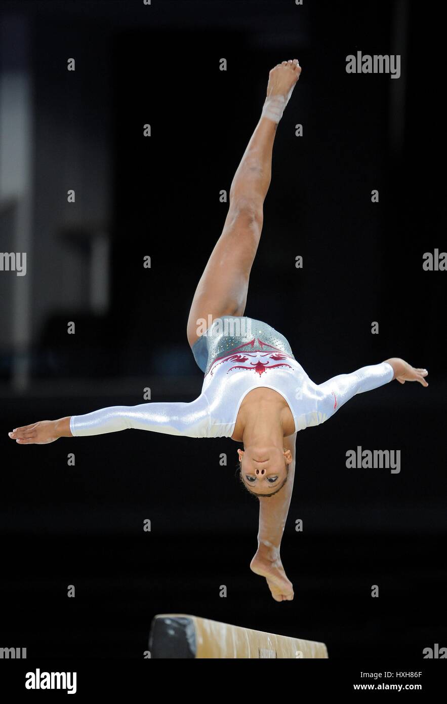 CLAUDIA Gymnastique Gymnastique FRAGAPANE DE L'HYDRO SSE GLASGOW 29 Juillet 2014 Banque D'Images