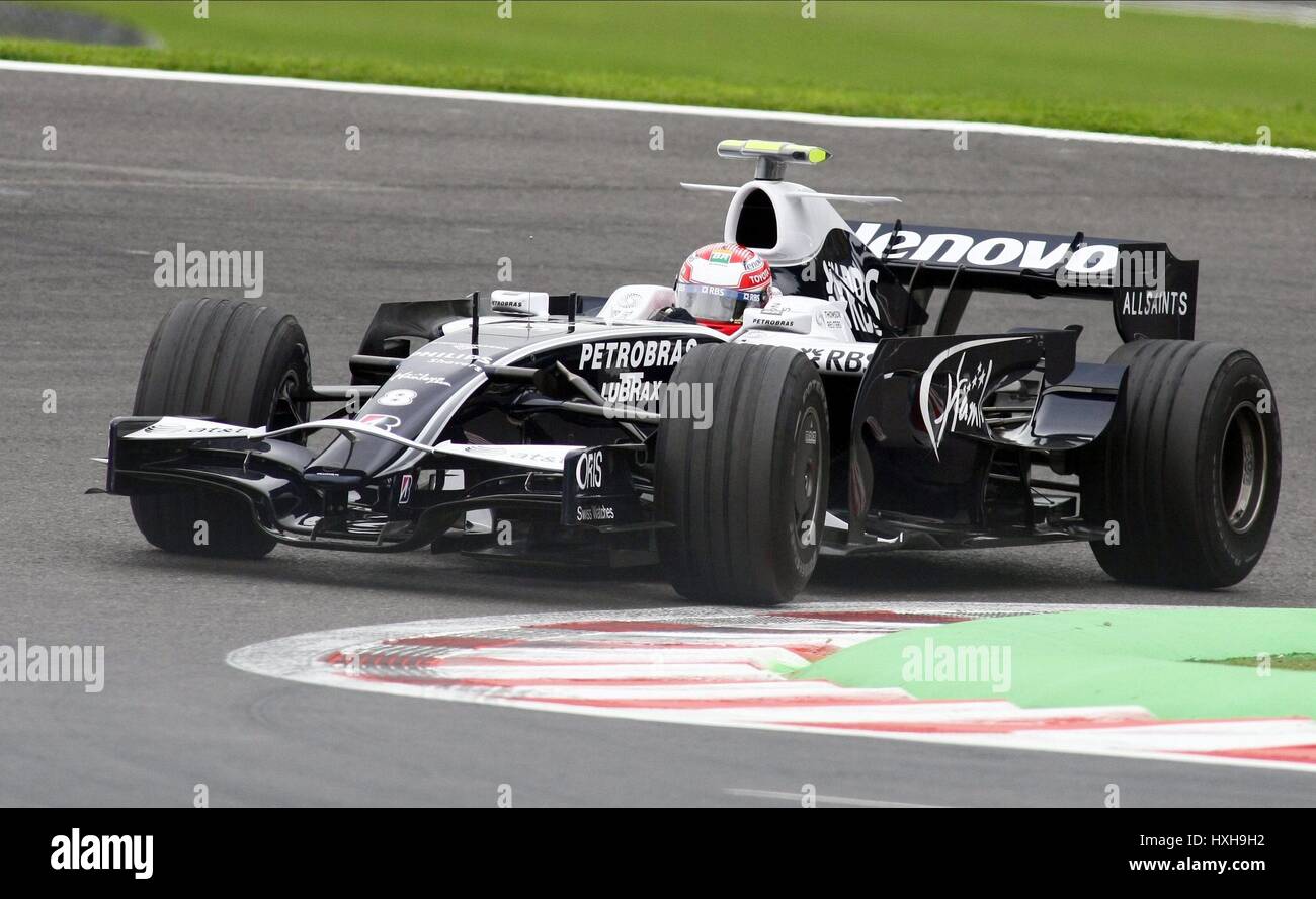 KAZUKI NAKAJIMA, TEAM AT&T Williams SPA-FRANCORCHAMPS BELGIQUE 05 Septembre 2008 Banque D'Images