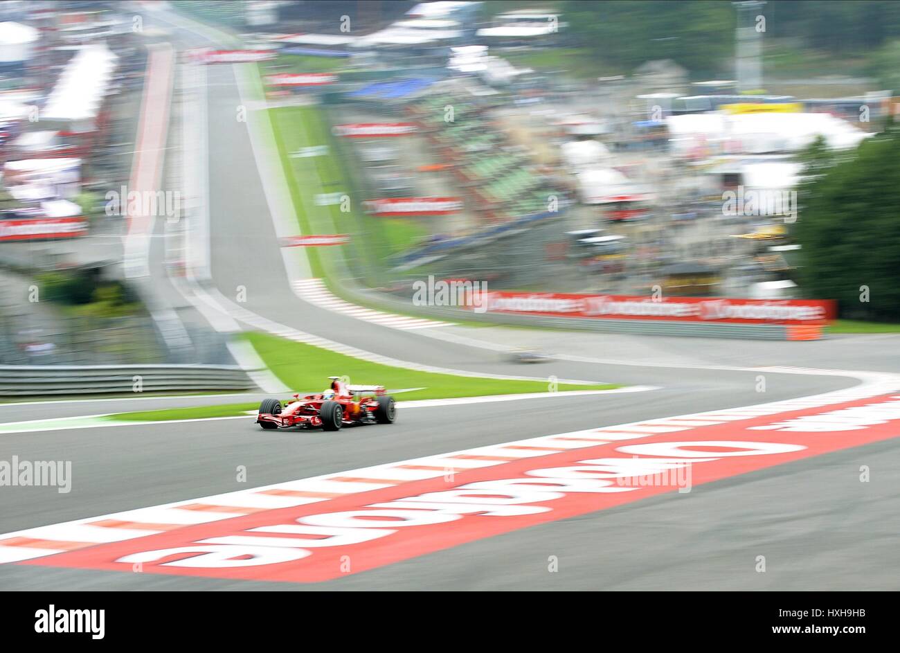 FILIPE MASSA FERRARI DE L'ÉQUIPE SPA-FRANCORCHAMPS BELGIQUE 05 Septembre 2008 Banque D'Images