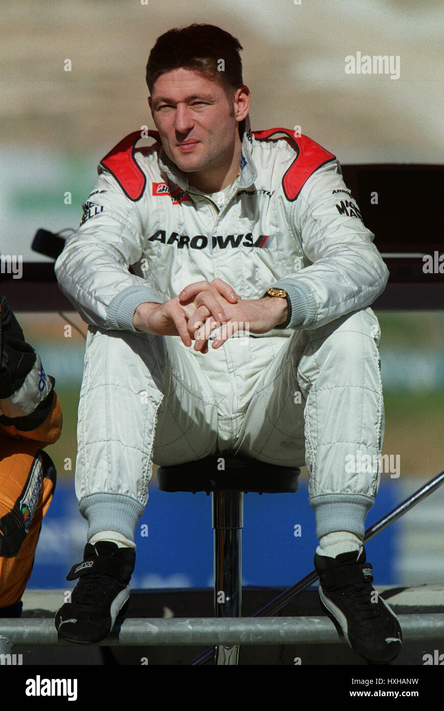 2001 BAR 003 HONDA-FLÈCHES JOS VERSTAPPEN SILVERSTONE SILVERSTONE ANGLETERRE 21 Février 2001 Banque D'Images