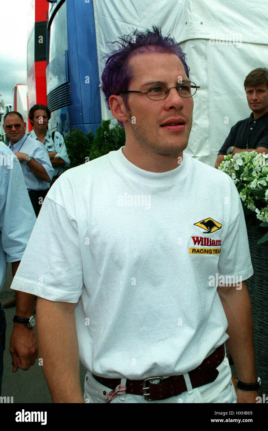 JACQUES VILLENEUVE WINFIELD WILLIAMS 13 Juillet 1998 Banque D'Images