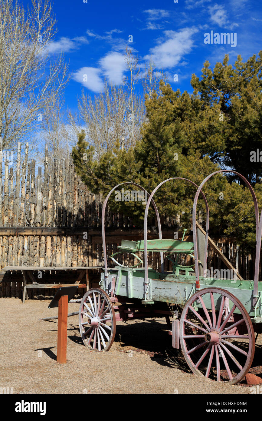 Parc d'état de Frontier Homestead, Cedar City, Utah, USA Banque D'Images