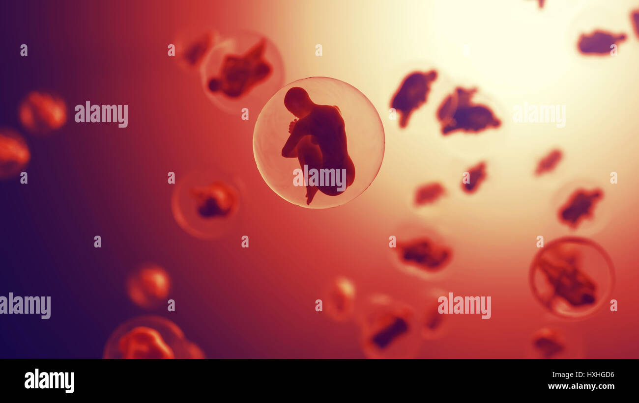 Les gens à l'intérieur de la capsule Banque D'Images