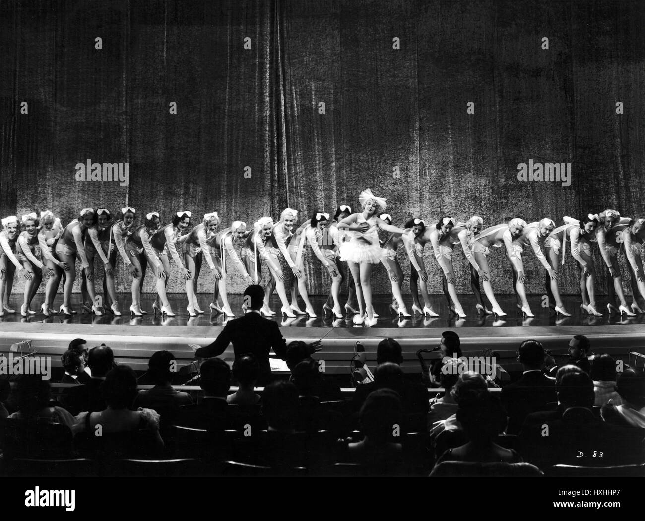 Scène de FILM DAMES (1934) Banque D'Images