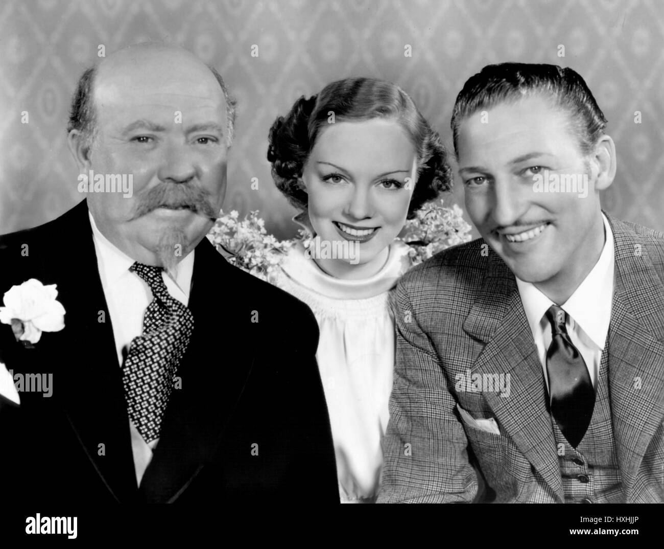 WARREN WILLIAM, CLAIRE DODD, GUY KIBBEE, ne pas miser sur les blondes, 1935 Banque D'Images