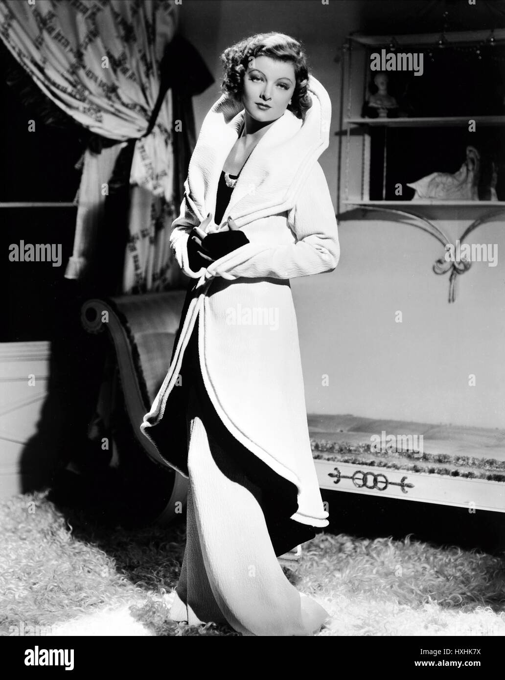 MYRNA LOY EVELYN PRENTICE (1934) Banque D'Images