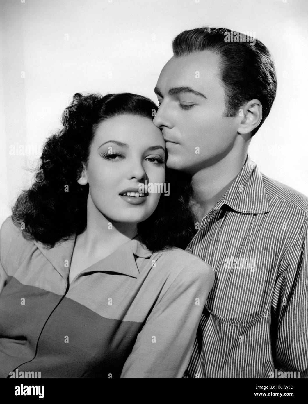 (Linda Darnell, ville sans les hommes) Banque D'Images