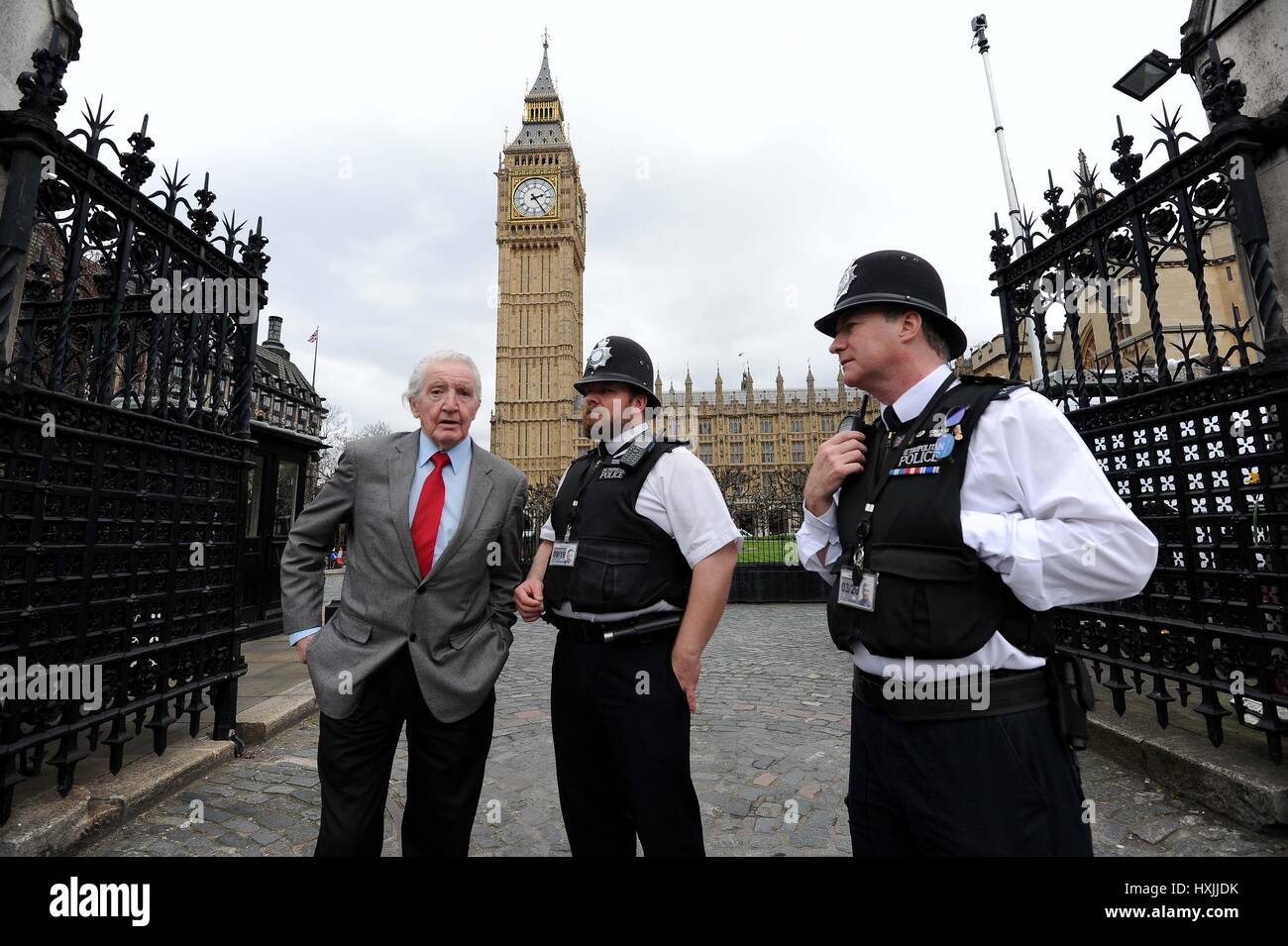 Dennis Skinner MP, Crédit : Finnbarr Webster/Alamy Live News Banque D'Images
